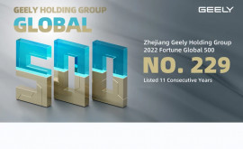 GEELY уже 11й год входит в список Fortune Global 500