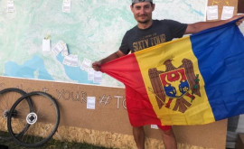 Un tînăr a reprezentat R Moldova la cursa de ciclism The Transcontinental Race