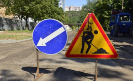 Traficul rutier pe o porțiune a străzii Alexandru cel Bun întrerupt pînă în octombrie