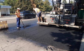 Ce drumuri au fost reparate în capitală săptămîna trecută
