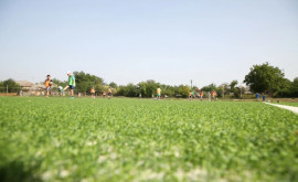 La Comrat a apărut un teren de fotbal care îndeplinește standardele FIFA