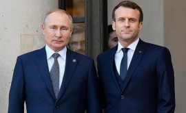 Macron ia cerut lui Putin retragerea armelor de la Zaporojie