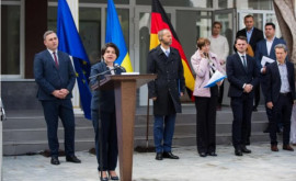 Наталья Гаврилица приняла участие в церемонии открытия лицея им Иона Ватаману