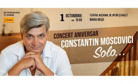 40 de ani pe scenă Constantin Moscovici va susține un concert aniversar