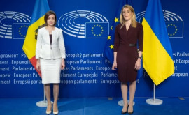 Maia Sandu a discutat cu președinta Parlamentului European