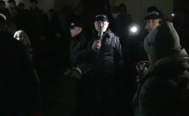 Poliția către protestatari Solicităm organizatorilor respectarea Legii
