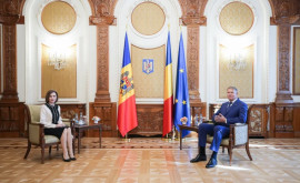 Iohannis la întîlnirea cu Sandu România va continua să acorde asistență concretă în beneficiul RMoldova