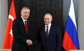 Putin și Erdogan au purtat conversații telefonice