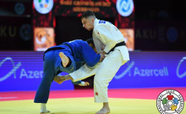 Judocanul moldovean Denis Vieru a cîștigat Grand Slamul de la Baku