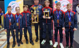 Молдавские спортсмены завоевали золото на чемпионате Европы по тхэквондо среди детей