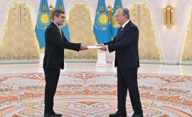 Ambasadorul Lilian Darii a prezentat scrisorile de acreditare Președintelui kazah KassymJomart Tokayev
