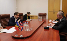 Ministrul Economiei întrevedere cu șeful adjunct al misiunii diplomatice a Marii Britaniei la Chișinău