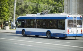 Троллейбус курсирующий по маршруту Кишинев Сынджера будет полностью заменен