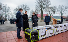 Посольство Германии выделило Молдове 70 электрогенераторов