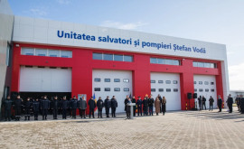 Natalia Gavrilița a inaugurat o nouă Unitate de Salvatori și Pompieri la Ștefan Vodă