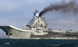 На российском авианосце Адмирал Кузнецов произошел пожар