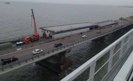 Podul din Crimeea va fi complet închis pentru reparație