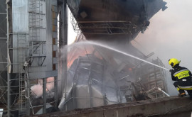 Reprezintă sau nu pericol pentru mediu incendiul de la Portul Internațional Giurgiulești