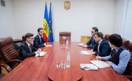 Dumitru Alaiba a avut o întrevedere cu ambasadorul Franței în Republica Moldova Graham Paul