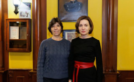 Maia Sandu sa întîlnit cu Ministra pentru Europa și Afaceri Externe a Franței
