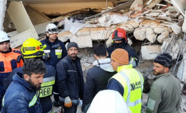 Молдавские спасатели международной миссии в Турции продолжают работу в зонах риска