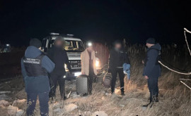 Trei străini în tentativă de trecere ilegală a frontierei moldoromâne