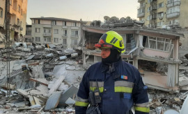 USAR Moldova continuă să intervină în lichidarea consecințelor cutremurului din Turcia