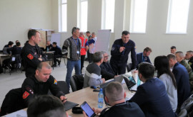 В Кишиневе проходят тренировки спасателей из 13 стран