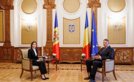 Sandu la întîlnirea cu Iohannis Avînd sprijinul României Moldova este pregătită să meargă înainte