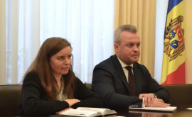 Ministra Finanțelor întrevedere cu ambasadorul României CristianLeon Țurcanu