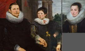 Тайна женщины на картине Исследователи соединили две части портрета семьи