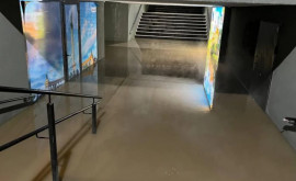 Затоплен подземный переход в столичном секторе Ботаника