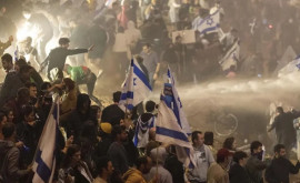 Массовые протесты в Израиле полиция разогнала демонстрантов водометами