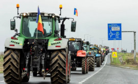 În România fermierii protestează împotriva importului de cereale ucrainene