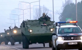 Ministerul Apărării a publicat imagini cu deplasarea unor vehicule militare