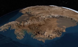 Создана компьютерная модель карты Антарктиды безо льда