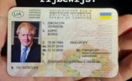 Un șofer beat cu permis pe numele Boris Johnson emis în Ucraina reținut de poliție