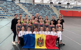 Юные гимнастки из Молдовы достойно выступили на международных соревнованиях