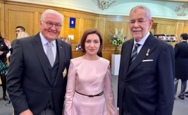 Maia Sandu alături președinții Germaniei și Austriei la încoronarea Regelui Charles