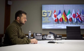 Zelenski nu va zbura în Japonia și va participa online la summitul G7