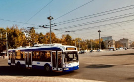 Schimbări în itinerarul unei rute de troleibuz din capitală