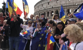 Moldovenii din Italia Locul Moldovei este în Uniunea Europeană