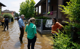 A doua Veneția Primul ministru al Italiei vizitează zonele afectate de inundații