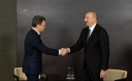 Dorin Recean a avut o întrevedere cu președintele azer Ilham Aliyev