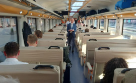 Trenul european a pornit spre Bulboaca Primii jurnaliști au pornit spre Bulboaca