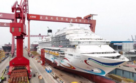 В Китае построили первый в стране большой круизный лайнер 