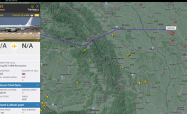 Un avion de recunoaștere Boeing patrulează spațiul aerian al Moldovei
