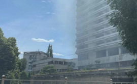 Incendiu a izbucnit în clădirea Hotelului Național