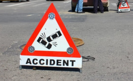 Accident rutier în centrul capitalei troleibuze redirecționate