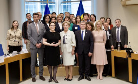 Igor Grosu împreună cu un grup de deputați efectuează o vizită în Parlamentul European
